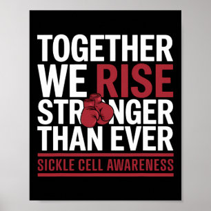 Sikkelceloverlevingsanemie samen: we verhogen boxi poster