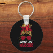 sikkelcelstrijder sikkelcel amenia sikkelcel sleutelhanger (Voorkant)