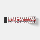 Sikkelcelziekte Bewustzijnspatroonlint Grosgrain Lint (Voorkant)