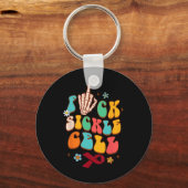 Sikkelcelziekte Warrior SCD Awareness FCK Ziek Sleutelhanger (Voorkant)