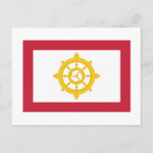 Sikkim Flag Briefkaart (Voorkant)