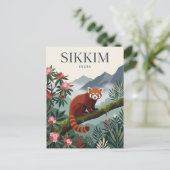 Sikkim India Briefkaart (Staand voorkant)