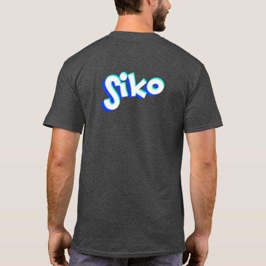 Siko "Draw +10" T-shirt (Achterkant)