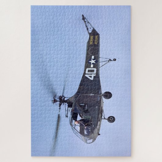 Sikorsky R-4 – USAAF Legpuzzel (Verticaal)