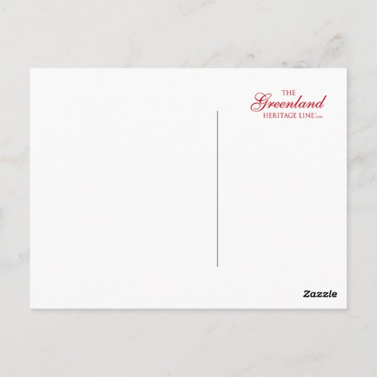 Siku (Ijsberg) Briefkaart (Achterkant)