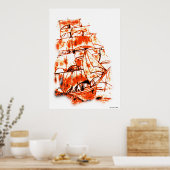 Sil Ship Print (Keuken)