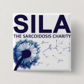SILA Support-Button Vierkante Button 5,1 Cm (Voorkant)