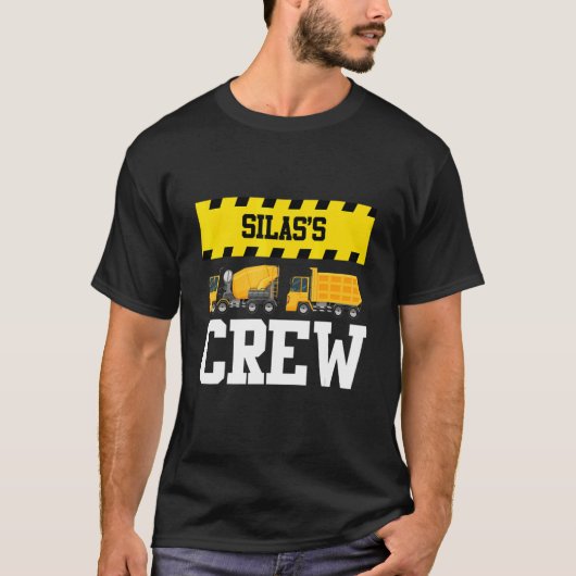 Silas Construction Creed Custom Dumptruck Truc T-shirt (Voorkant)