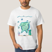 Silas Hanneken's schildpad Dab T-shirt (Voorkant)