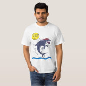 Silas Hanneken's Shark Surfer T-shirt (Voorkant volledig)