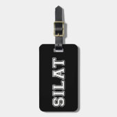 Silat Bagagelabel (Voorkant verticaal)