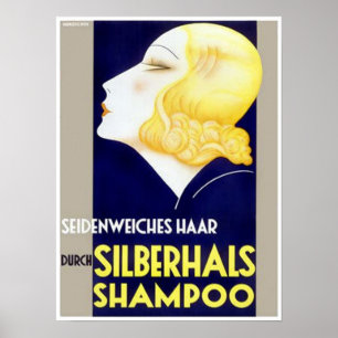 Silberhals Shampoo Poster
