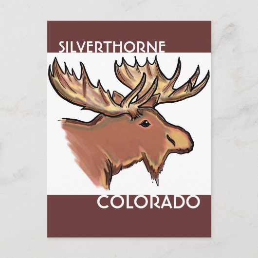 Sildenorne Colorado brown briefkaart (Voorkant)