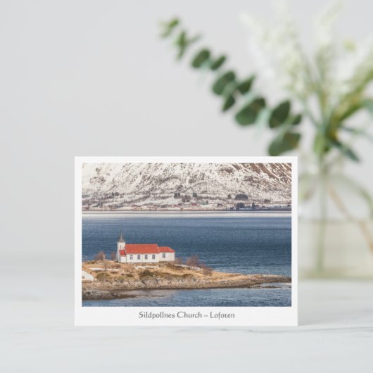 Sildpollnes Lofoten Noorwegen Briefkaart (Staand voorkant)