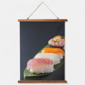 Silence and Sushi | A tapestry depicting beautiful Hangend Wandkleed (Voorkant)