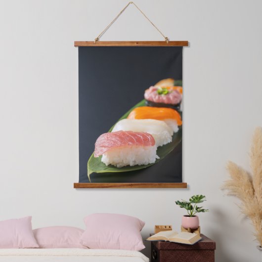Silence and Sushi | A tapestry depicting beautiful Hangend Wandkleed (Slaapkamer)