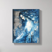 Silence Beauty Canvas Afdruk (Voorkant)