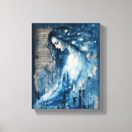 Silence Beauty Canvas Afdruk