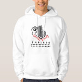 Silence Builds Empires (Motivational Design ) Hoodie (Voorkant)
