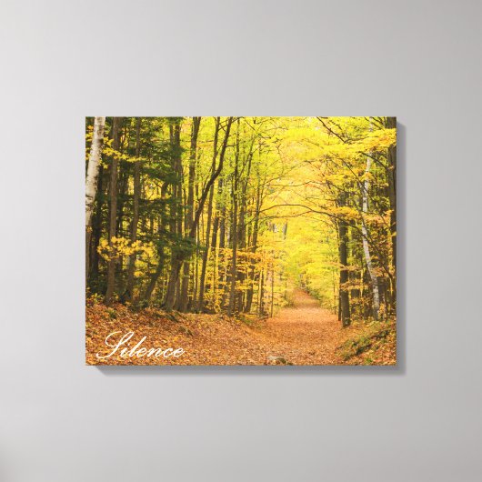 SILENCE CANVAS AFDRUK (Voorkant)
