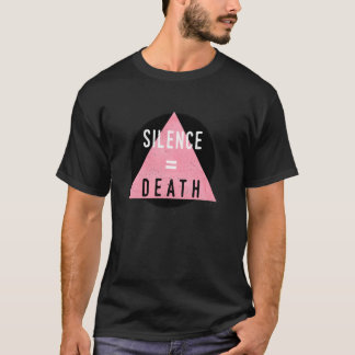 Silence= Essentieel overlijden T-shirt
