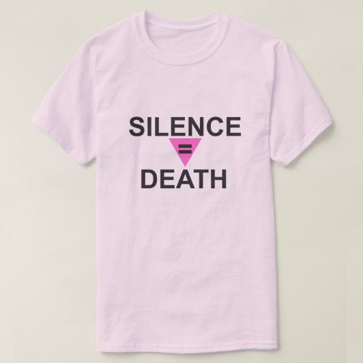 SILENCE GELIJKWAARDIG DOOD T-SHIRT (Design voorkant)