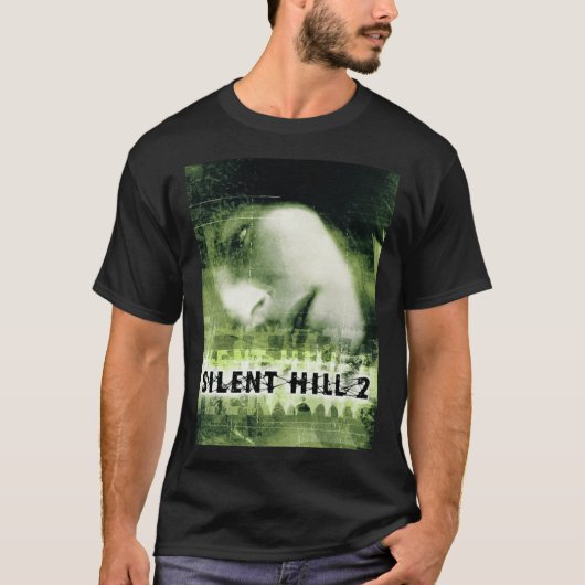 Silence Hill Groene grappige gave T-shirt (Voorkant)