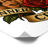 Silence Inner Critic Tattoo PNG Clipart Poster (Hoek)