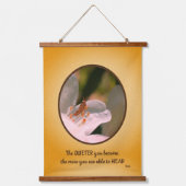 Silence Inspirerend Rumi Quote Hangend Wandkleed (Voorkant)
