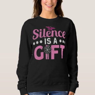 Silence is een meditatie Spiritueel boeddhist 1 Trui