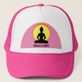 Silence is GIFT - Meditation & Buddha (Vipassana) Trucker Pet