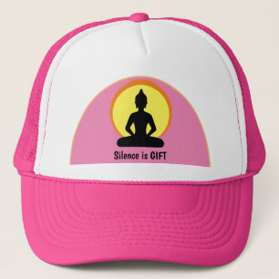 Silence is GIFT - Meditation & Buddha (Vipassana) Trucker Pet