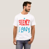 silence is loud  t-shirt (Voorkant volledig)