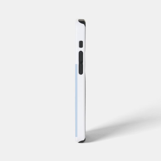 Silence Is Power Bold Typography Art iPhone Hoesje (Linkerkant)