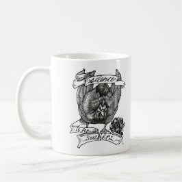 SILENCE IS VOOR SUCKERS: Guinee - Tattoo Koffiemok