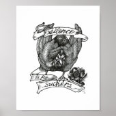 SILENCE IS VOOR SUCKERS: Tattoo VAN Guinee Poster (Voorkant)