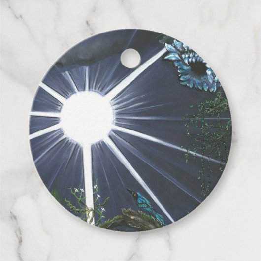 Silence of Sacred Space Bedankjes Labels (Voorkant)