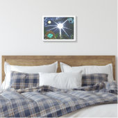 Silence of Sacred Space Canvas Afdruk (Insitu (Slaapkamer))