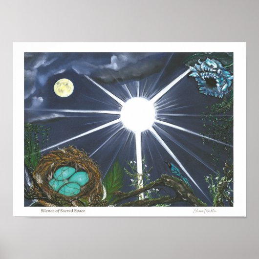 Silence of Sacred Space Poster (Voorkant)