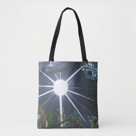 Silence of Sacred Space Tote Bag (Voorkant)