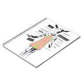 "Silence of the Lamb"-laptop versie 2 Notitieboek (Linkerzijde)