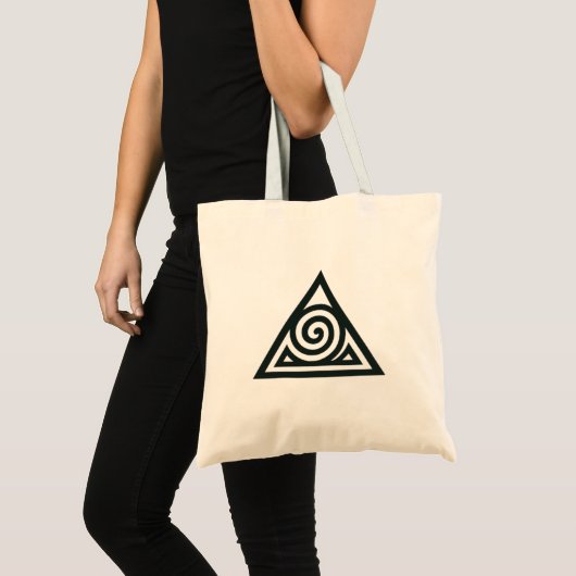 Silence Spiral Tote Bag (Voorkant (product))