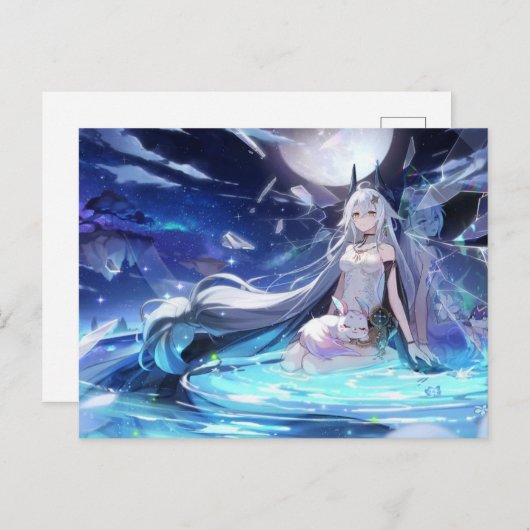 SILENCE-VOORWERP van Miko Himme Feestdagenkaart (Voorkant / Achterkant)