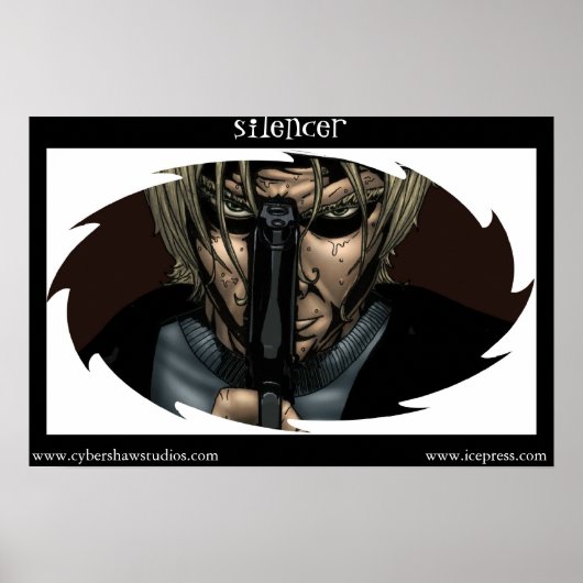 Silencer-Poster Poster (Voorkant)
