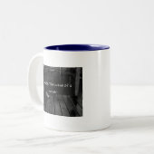 Silencing Sarah Coffee Mok (Voorkant links)