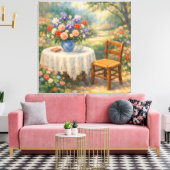 Silêncio de Verão Canvas Afdruk (Insitu (Woonkamer))