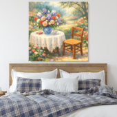 Silêncio de Verão Canvas Afdruk (Insitu (Slaapkamer))