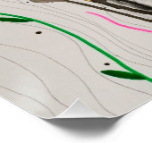 Silêncio e Cor Perfect Poster (Hoek)