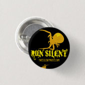 Silent Arachnida Logo Button uitvoeren - Gepersona (Voorkant /achterkant)