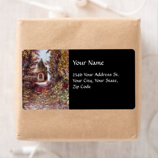 SILENT AUTUMN IN FLORENCE ETIKET (Insitu)